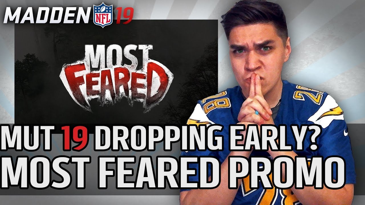 Most Feared Promo Dropping Early?? New Legend?? | Madden 19