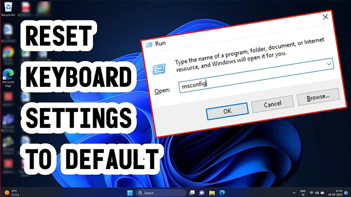 How to Reset Keyboard Settings to Default in Windows 11/10 (EASY)