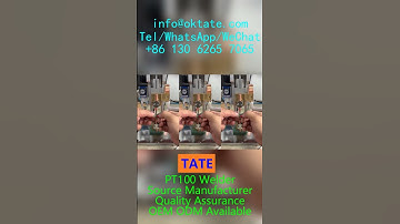 PT100 Welding Machine Setup and Tips for Sensor Manufacturing 2025