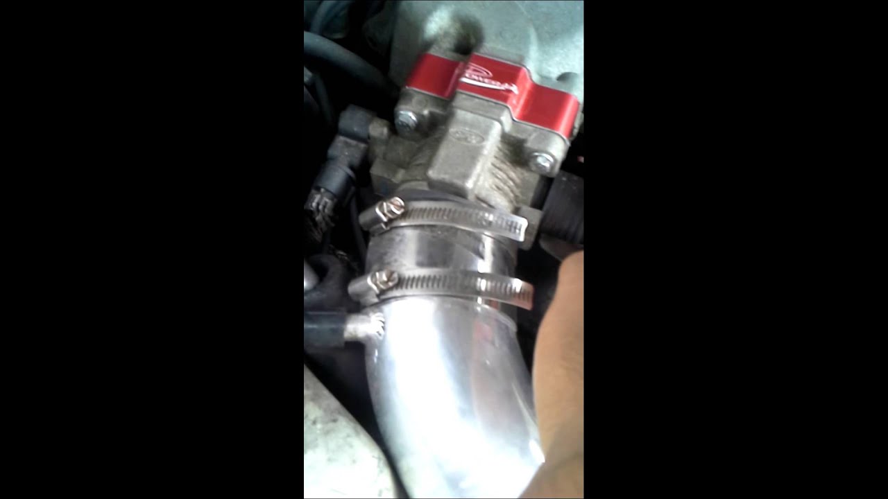 Airaid throttle body spacer 2001 3.8 V6 mustang