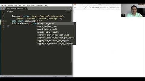 7 PHP Contar elementos de un arreglo