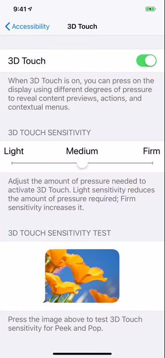 How to change iPhone screen sensitivity
