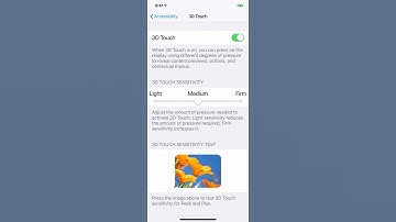 How to change iPhone screen sensitivity