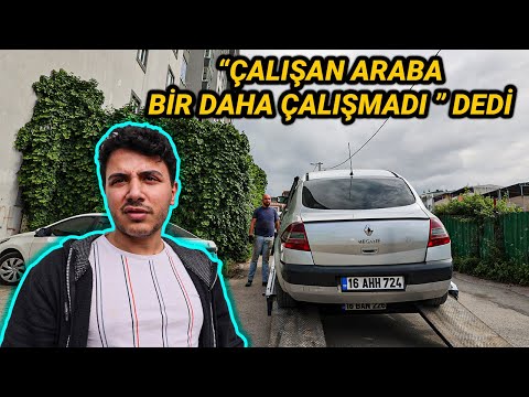 ÇEKİCİ İLE GELEN ARACIN ARIZASI PES DEDİRTTİ! (Renault Megane 2 1.5 DCİ Motor)