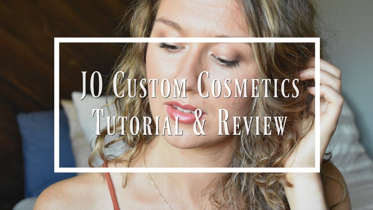 JO Custom Cosmetics Makeup Tutorial & Review // Clean Beauty // p.s