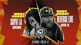 KOTD - Rap Battle - Saynt LA vs Reverse Live | S1W17 - YouTube
