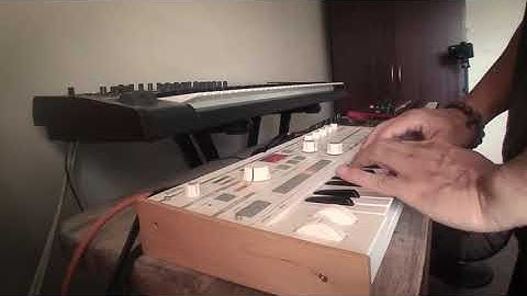 DAW LESS JAM with JD-Xi, microKORG S, access Virus Ti and Roland SP-404 MKII