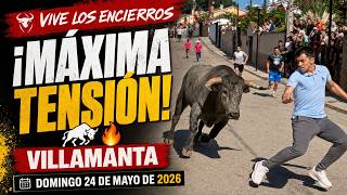 ¡MÁXIMA TENSIÓN EN VILLAMANTA! 🐂🔥VÍDEO COMPLETO 4K