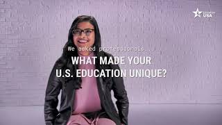 EducationUSA | What Made Your U.S. Education Unique? | Aishwarya, India