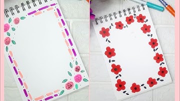 Front Page Design | Project Work Designs | File Decoration Ideas | Border Designs