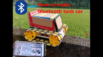How to make car tank 🔥🔥🔥 || Bluetooth controlled Arduino tank car || mr RG creation