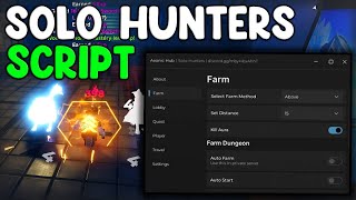 Update Solo Hunters New Script Instant Kill, Dupe Items & Infinite Cash - Roblox 2026