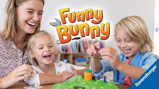 Ravensburger Funny Bunny Hop Your Bunnies To The Top Of The Hill But Watch Out For Obstacles