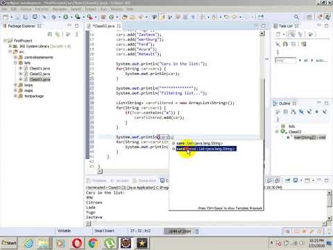 Java Programming #38 Filtering lists - YouTube