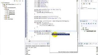 Java Programming #38 Filtering lists