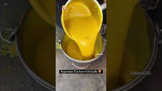 ? Rajasthani kachori with kadhi ? just ₹25 || Delhi viral shorts youtubeshorts rajasthanifood