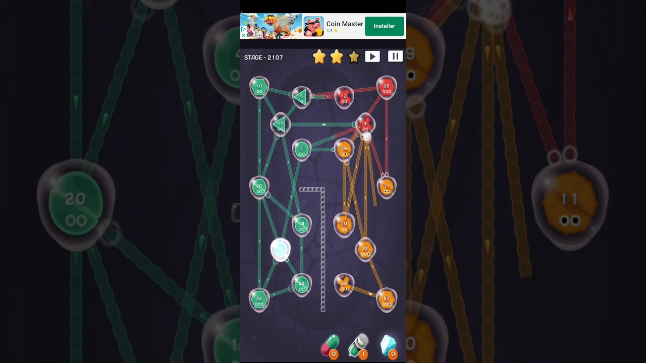 Cell expansion wars 2107 🧙‍♂️ walkthrough ⭐⭐⭐