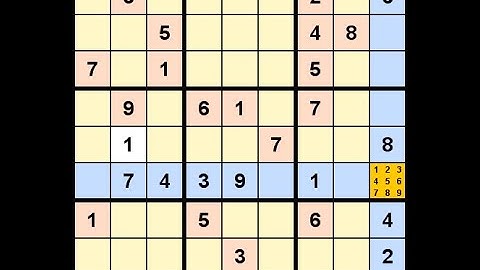How to Solve New York Times Sudoku Hard December 9, 2022