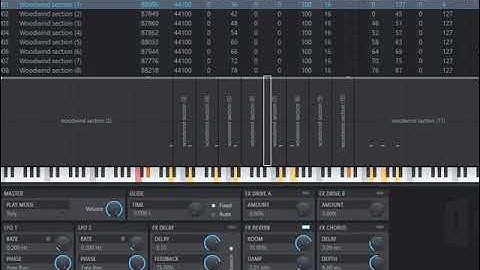 Tetris Theme V2, FL Studio 20