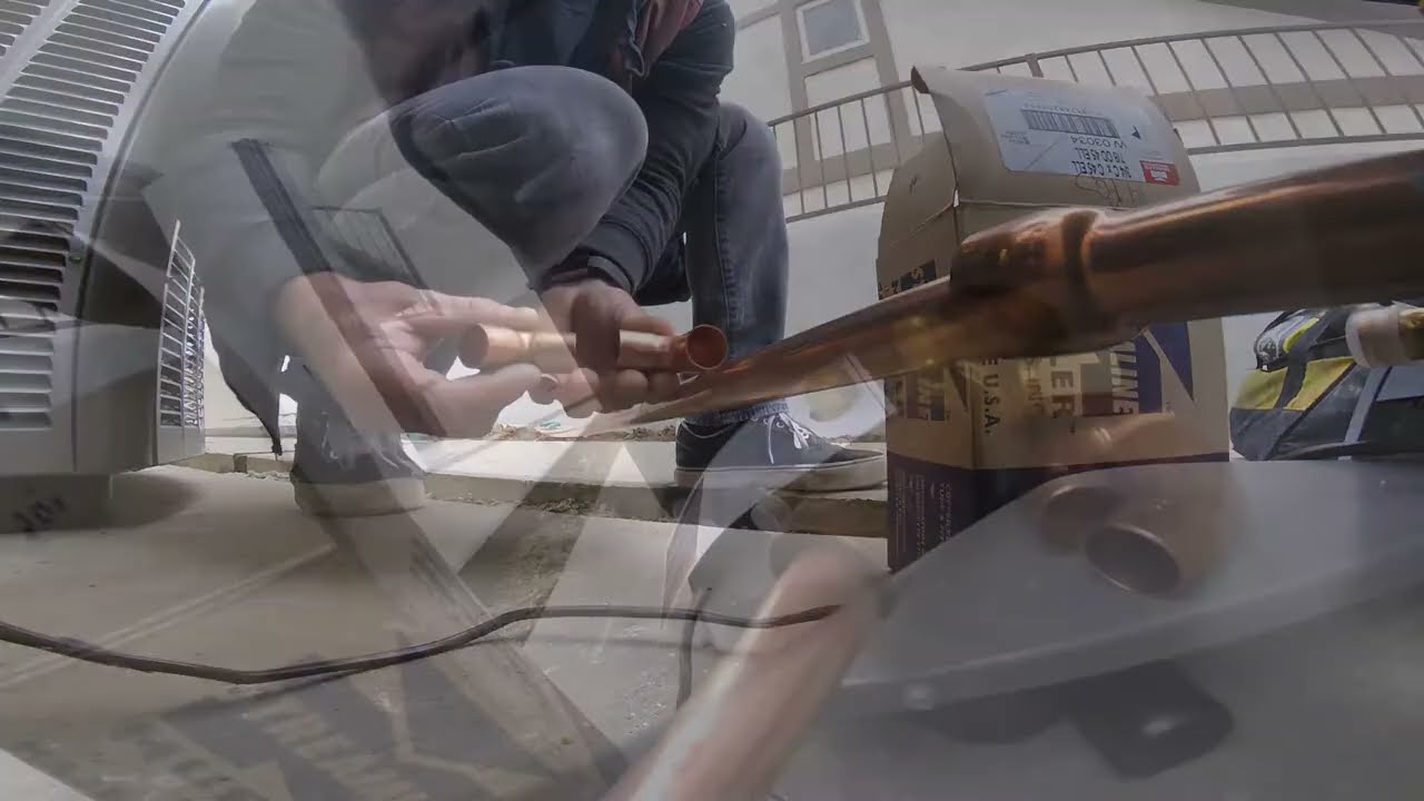 HVAC. INSTALLING RESIDENTIAL 2 LENNOX XC20 1080HD YouTube