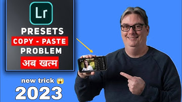 Lightroom presets copy/paste problem solved||Lightroom copy and paste sittings 2023/How to Edit
