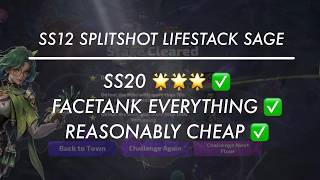[Torchlight: Infinite SS12] Facetank SS20 with lifestacking splitshot sage