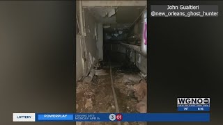 Chilling video shows underground tunnel of abandoned Charity Hospital