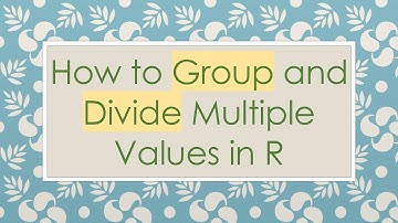 How to Group and Divide Multiple Values in R