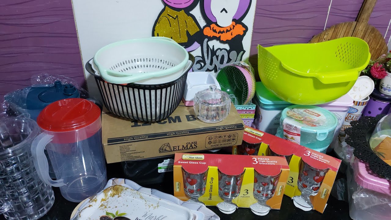 مشتريات رمضان 📢🧨ويا فرحت قلبي مفاجأة💃كان نفسي اجبها من زمان🌙🤌