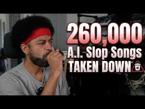 260,000 A.I. Slop Songs Removed. A.I. Is In More Trouble!!!