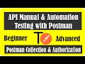 API Testing 04  Postman Collection &amp; Authorization