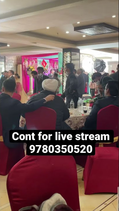 Live stream weddings