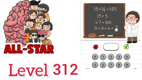 Brain Test All Star Level 312