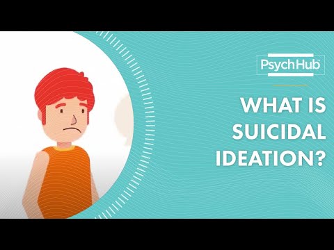 Video: Suicidal Depression - Learn What To Do For Depression And Suicidal Thoughts