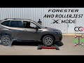 Subaru Forester AWD Slip / Roller test | with and without X-Mode!