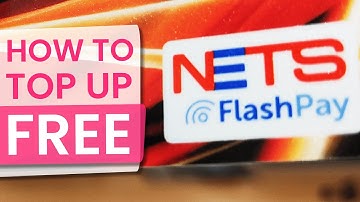 How to top up NETS FlashPay Card FREE