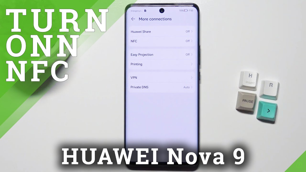 How To Enable NFC On HUAWEI Nova 9 Disable NFC YouTube