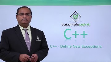 C++ - Define New Exceptions