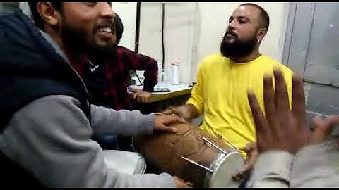 Jind laye yasu da nava Dholk by Zeeshan khan with frends Worship time 👍