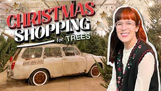Christmas Tree Shopping + Decorating | Vintage Christmas Tree