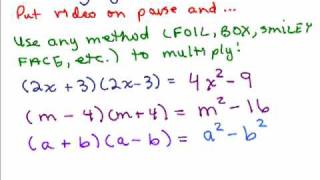 Multiplying Polynomials 5