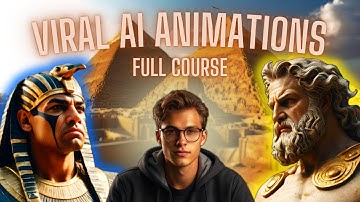 How To Create Viral MONETIZABLE AI Animation Videos - Full Course