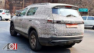 2022 Tata Safari SPY Video Safari 4x4 Safari Petrol Mysterious Safari Spied On Test