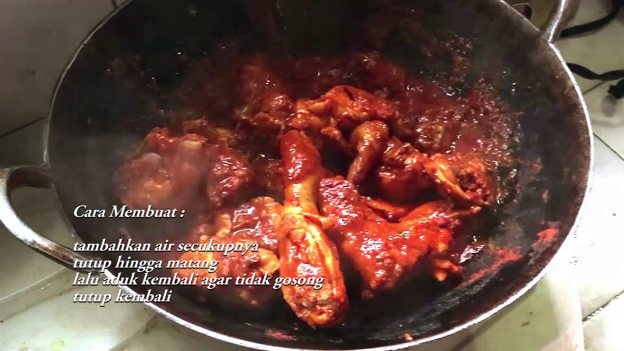 Cara Memasak Ayam Bakar RM Padang - YouTube