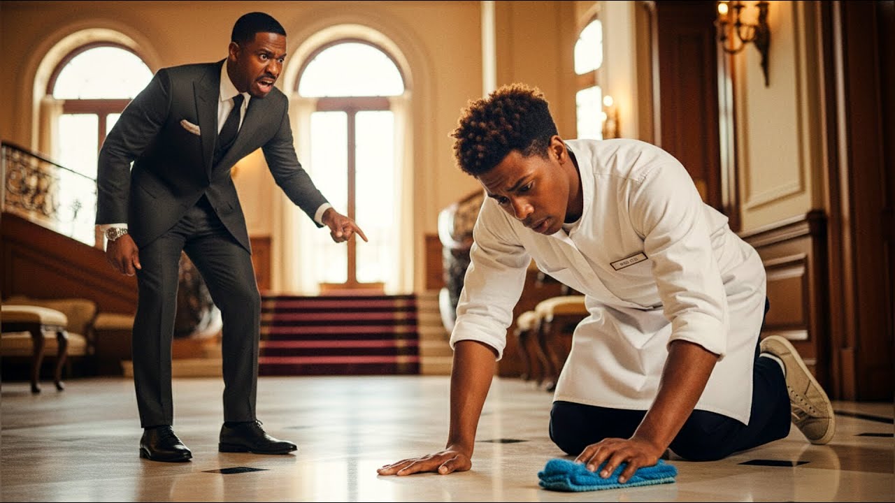 BILLIONAIRE Returned Home and Found his only SON Working As A Servant, What Happened next will...