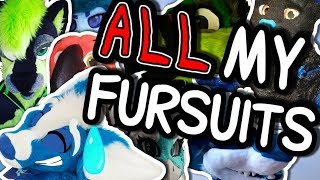 ALL of my fursuits + Future ones! [The Bottle Ep58]