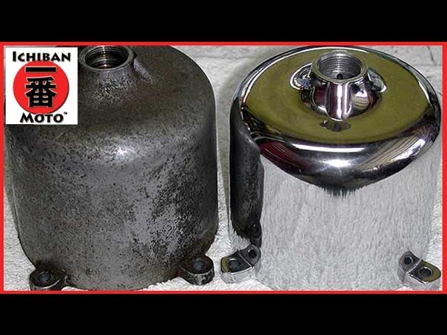 How To Clean and Polish Aluminum and Alloy Metal Engine Polishing on Café Racers or hot rods class=