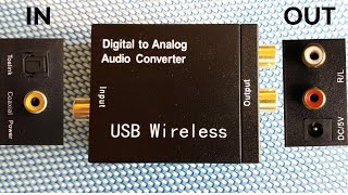 Digital to Analog Audio Converter - Works remarkably well