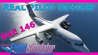 Highly Detailed Airliner Just Flight 146 Professional Review/Overview and Flight