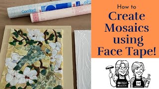 Face Tape Mosaic Method